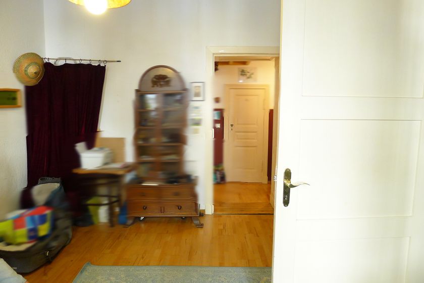 Blick in das Wohnzimmer