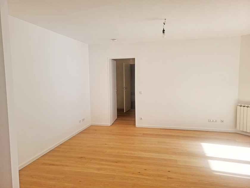 Blick in das Wohnzimmer