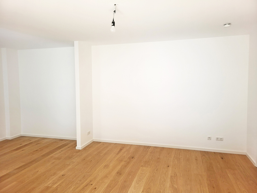 Blick in das Wohnzimmer