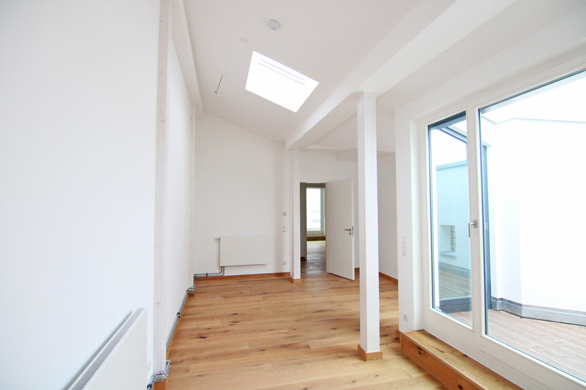 Blick in Zimmer 1