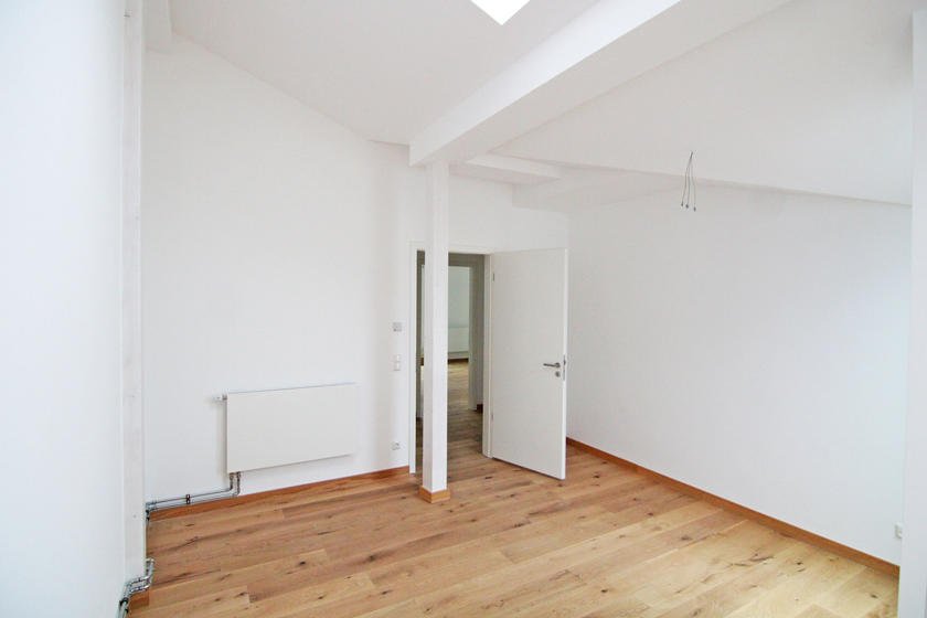 Blick in Zimmer 1