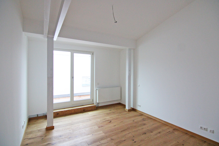 Blick in Zimmer 3