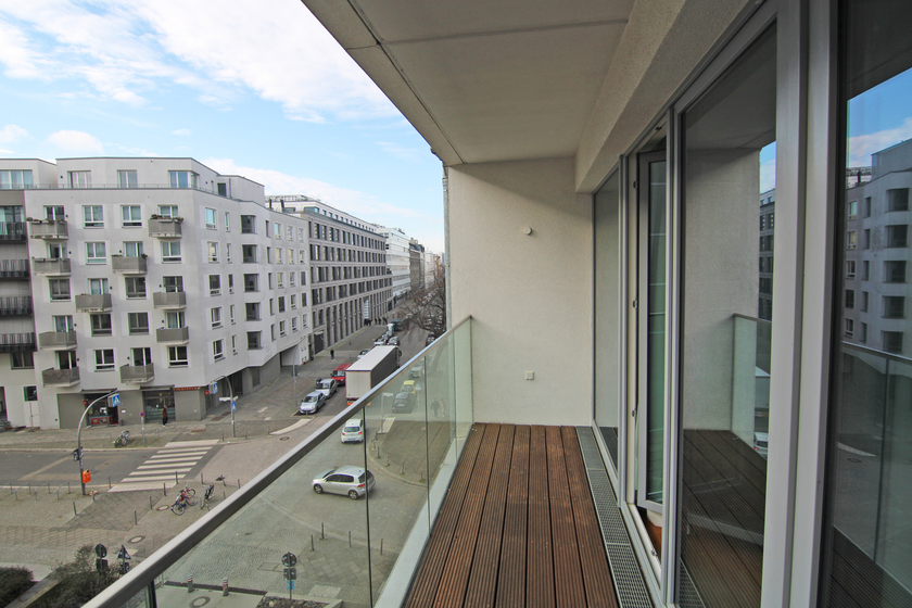 Geräumiger Balkon
