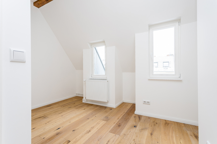 Blick in Zimmer 4