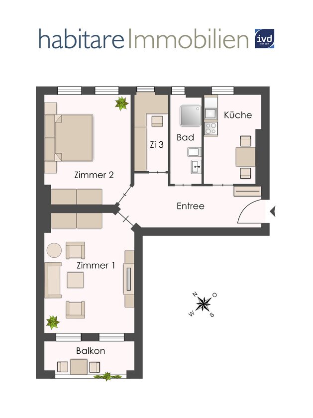 Hübscher Grundriss