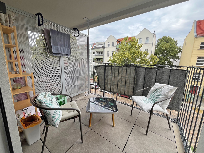 Geräumiger Balkon