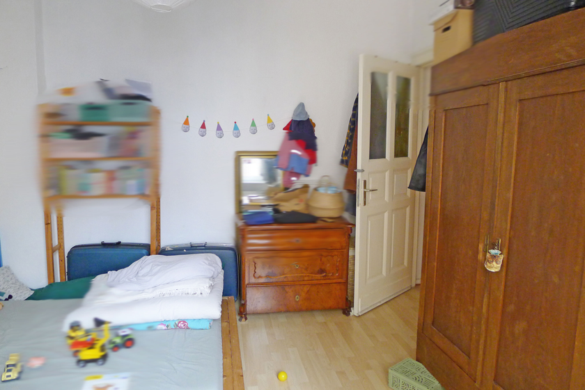 Blick in das Zimmer