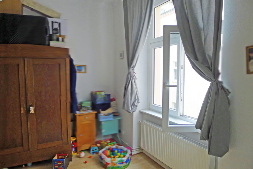 Blick in das Zimmer