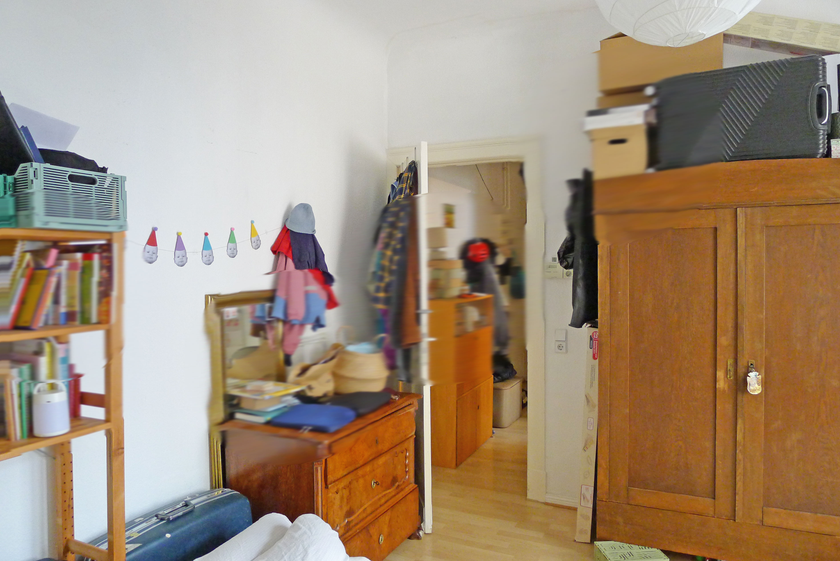Blick in das Zimmer
