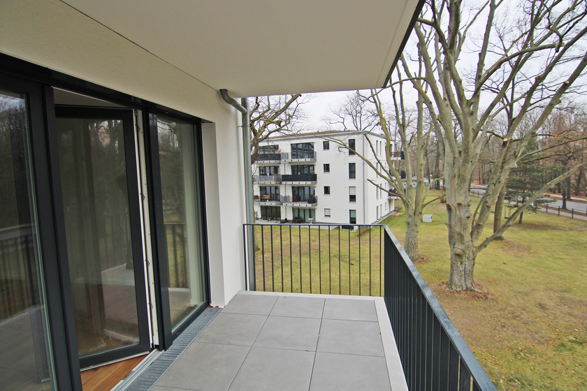 Geräumiger Balkon