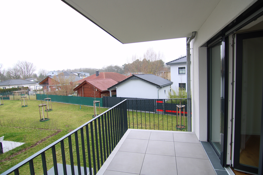Geräumiger Balkon