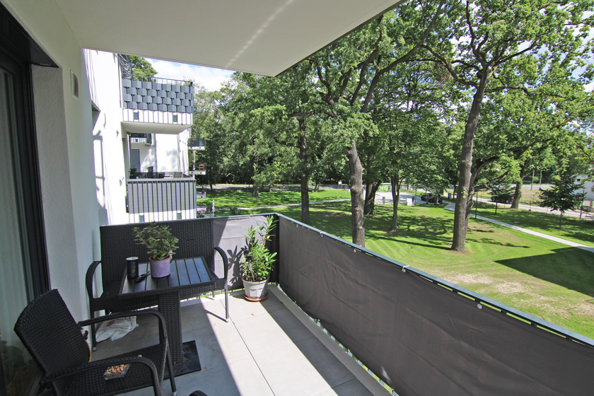 Sonniger Balkon!