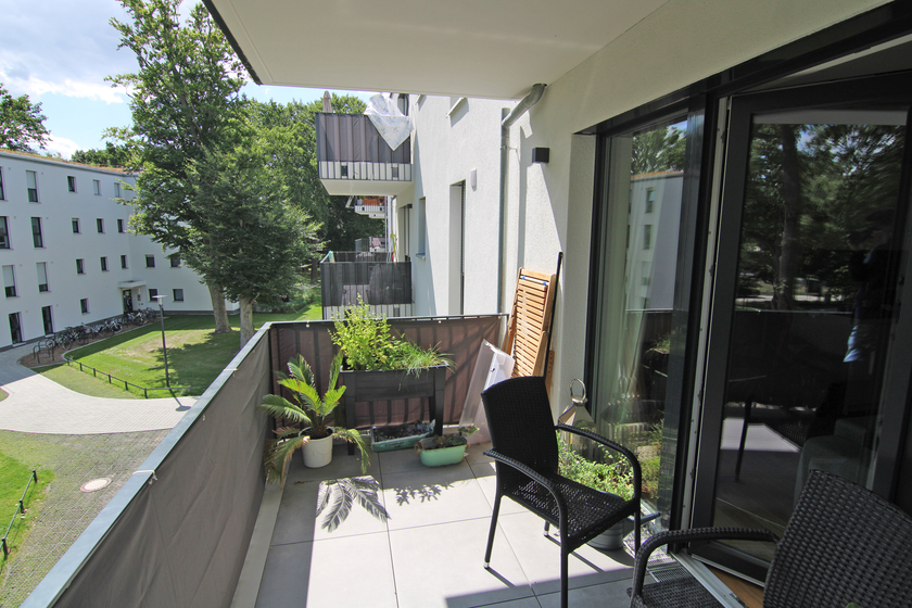 Sonniger Balkon!