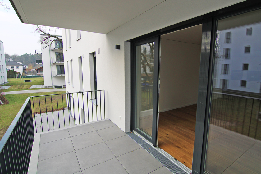 Geräumiger Balkon