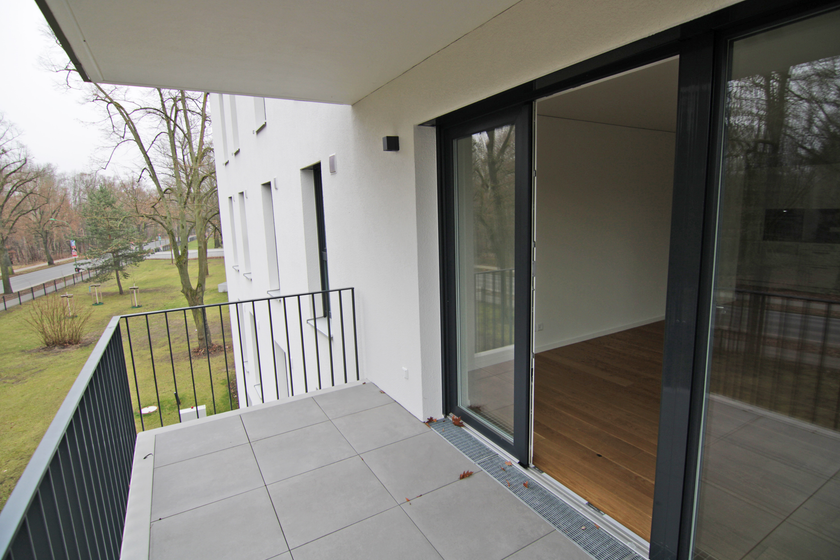 Geräumiger Balkon