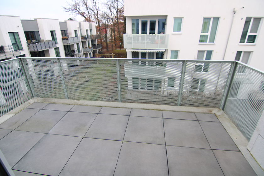 Geräumiger Balkon